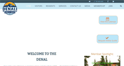 Desktop Screenshot of denalichamber.com